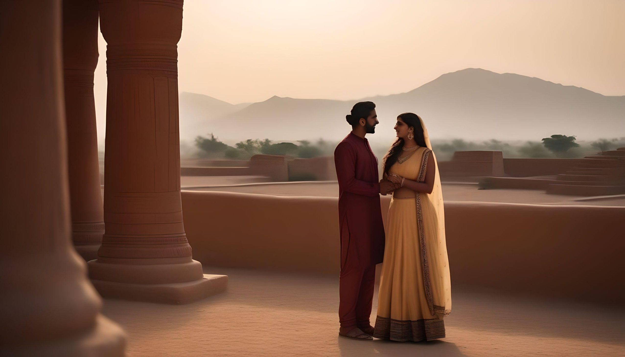The Indus Valley Reimagined By AI as it was at its height circa 2000 BCE